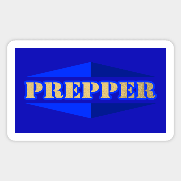 PREPPER. Sticker by Beta Volantis